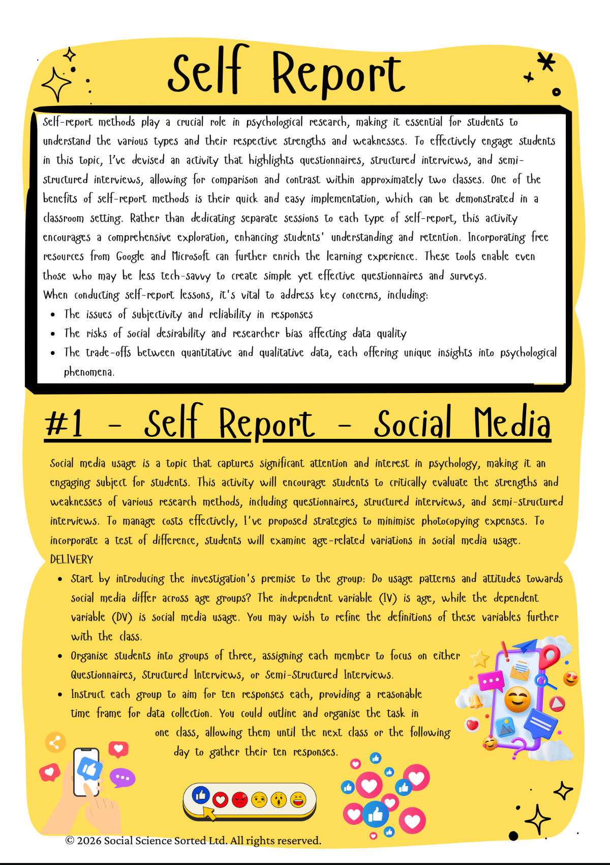 image of a document with faqs (for a productivity tools business)