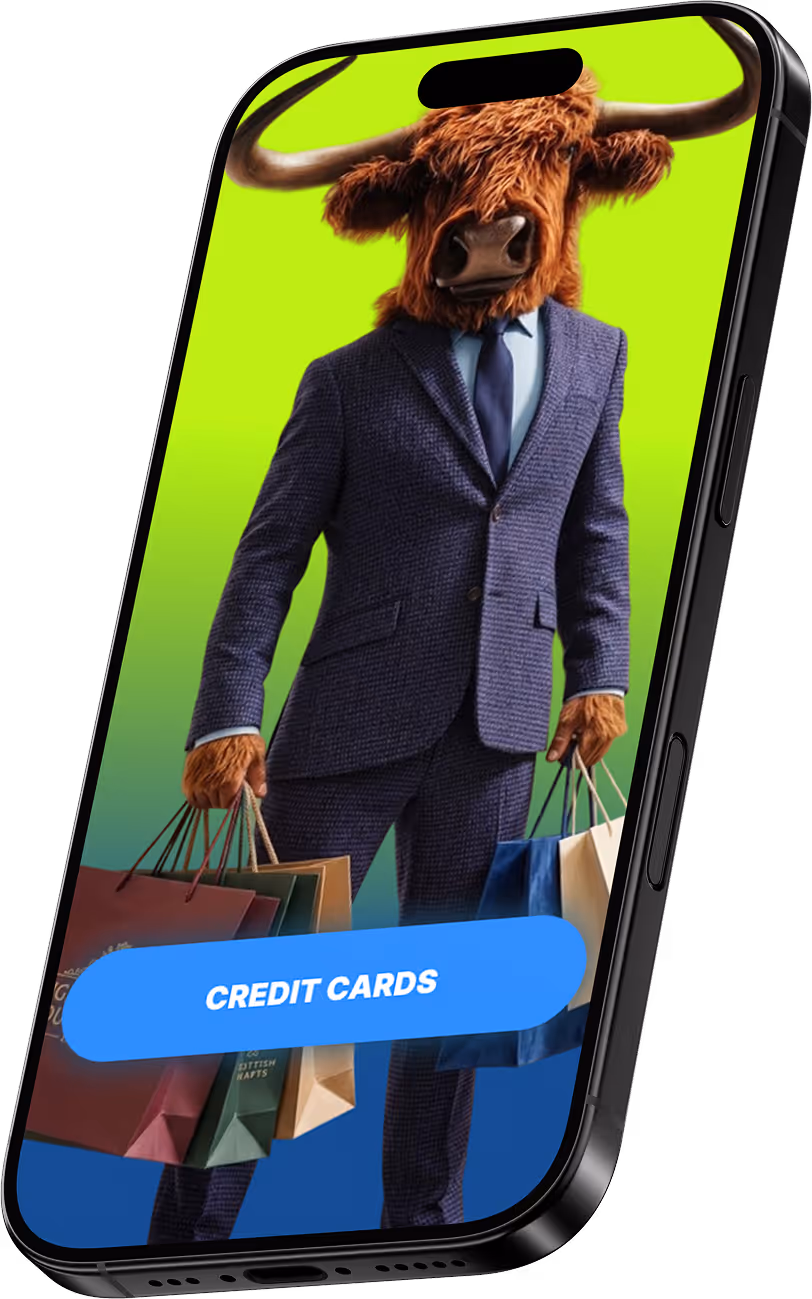 Credit card comparison on YakOffer