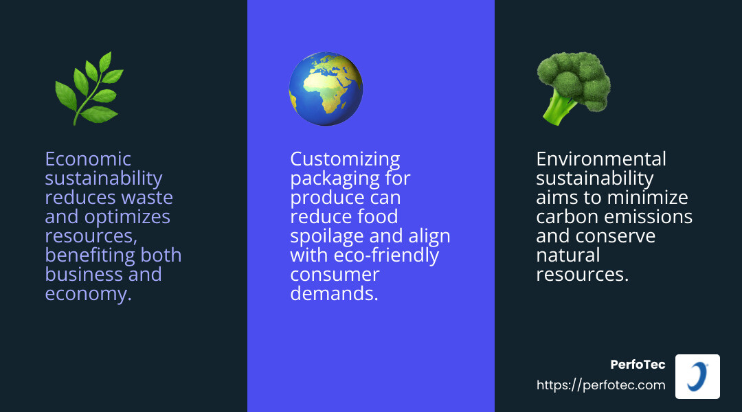 Environmental Impact of Supply Chains - Sustainable supply chain solutions infographic 3_facts_emoji_blue