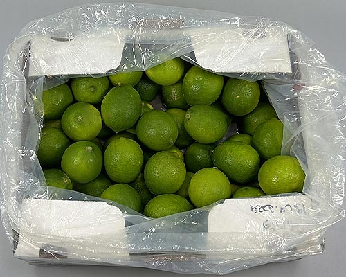 Produce in PerfoTec packaging, trial photo