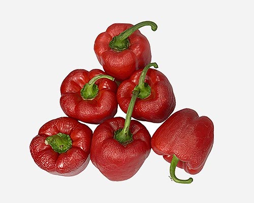 Produce in conventional packaging, trial photo