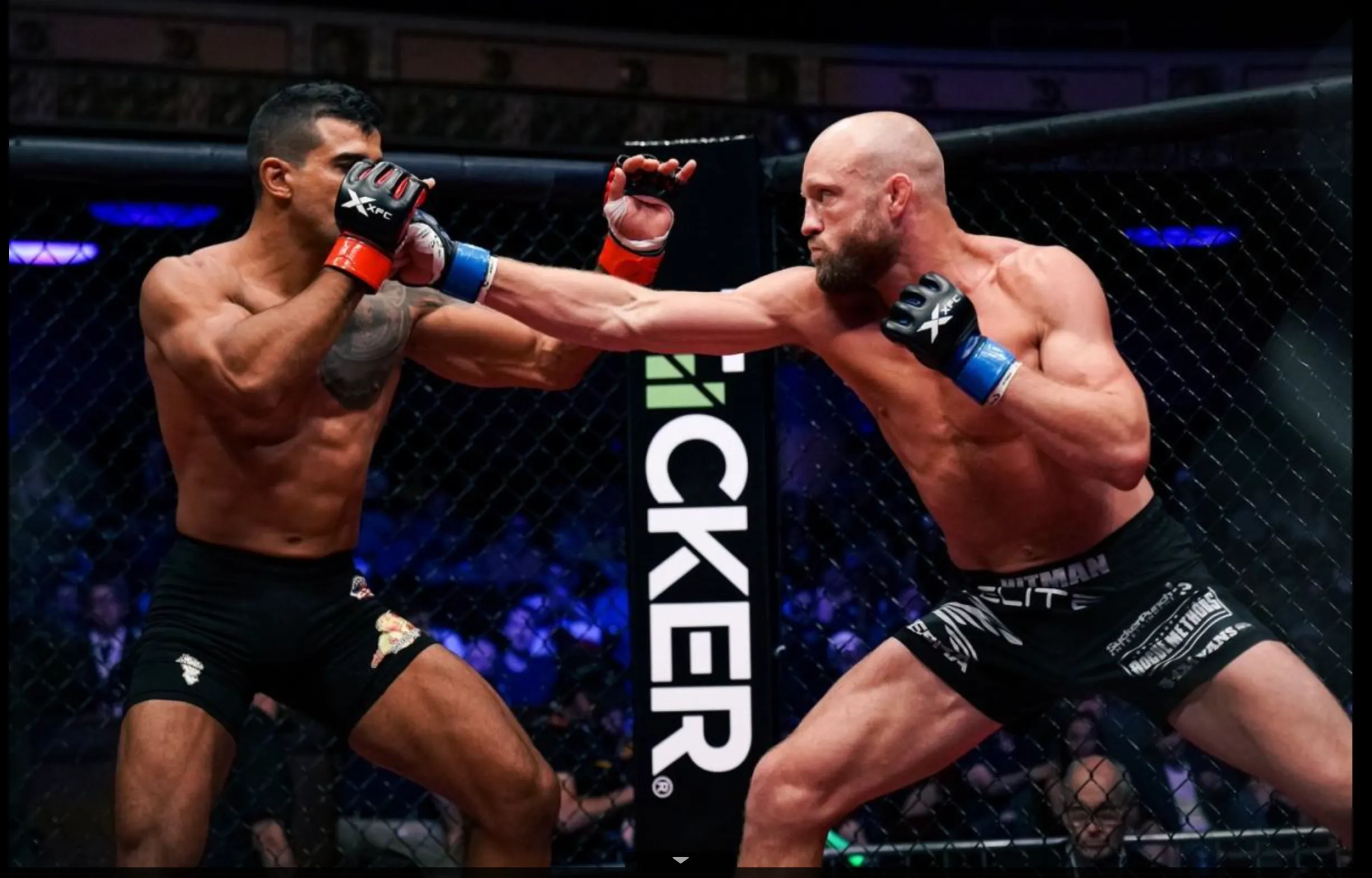 Promotional graphic for XFC's GP2 Fight Night event.