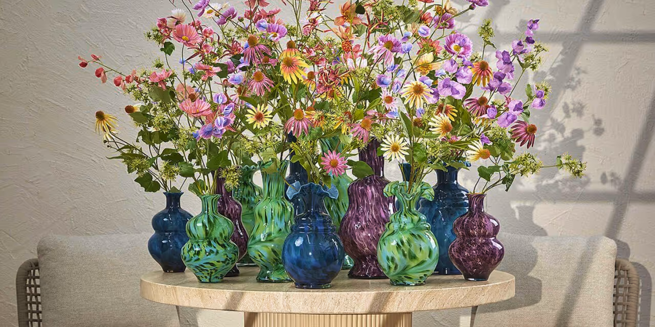 Elevated vase collection for cozy interiors