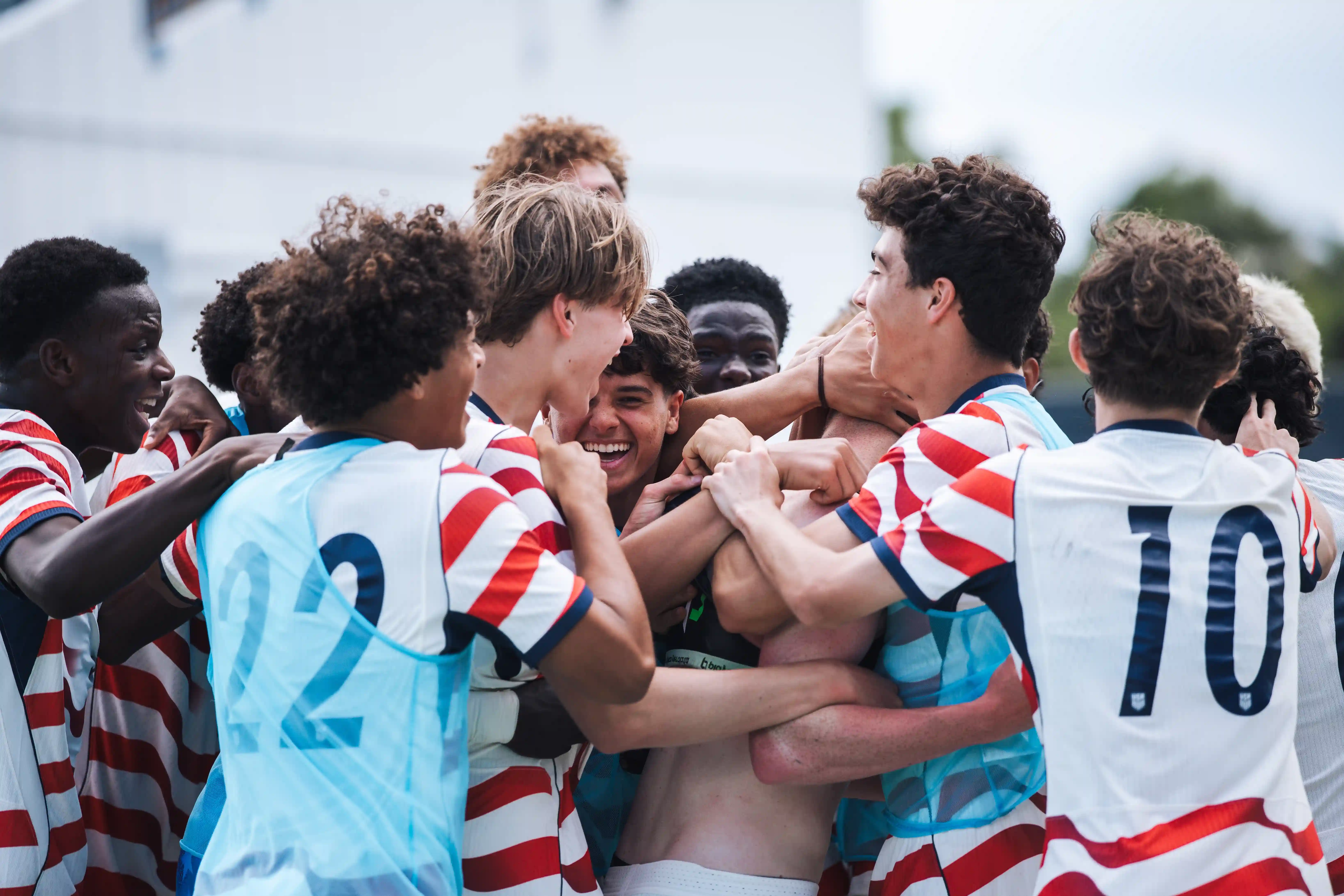 LA Galaxy Academy players Ikenna Chidebe and Jaiden Paz selected for the United States Under-16 National Team ahead of the 2026 Vertex Cup in Miami.