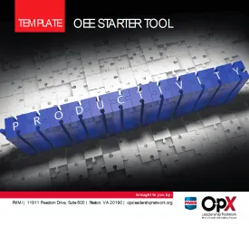 Overall Equipment Effectiveness (OEE) Starter Tool