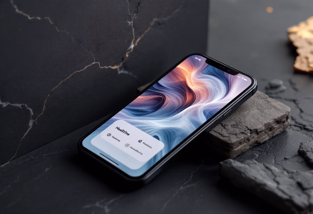 [interface] screenshot of an ai-driven healthcare application