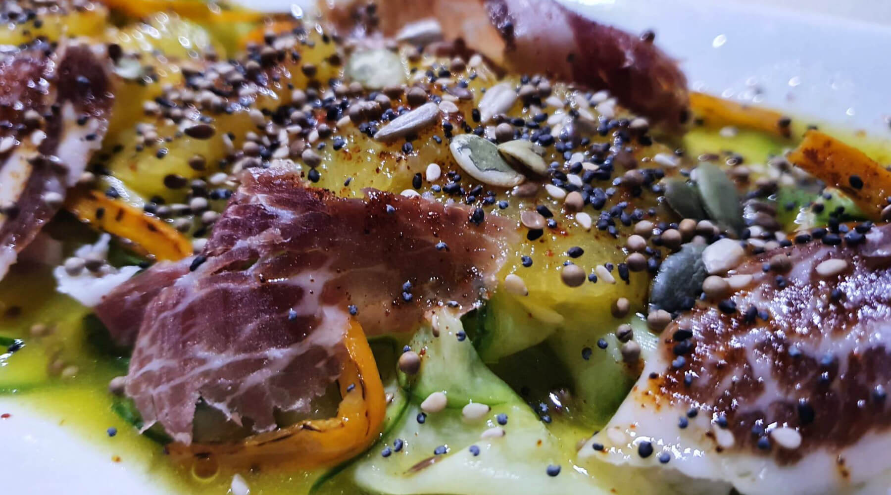 Citrus-Marinated Zucchiolo® Iberian Salad