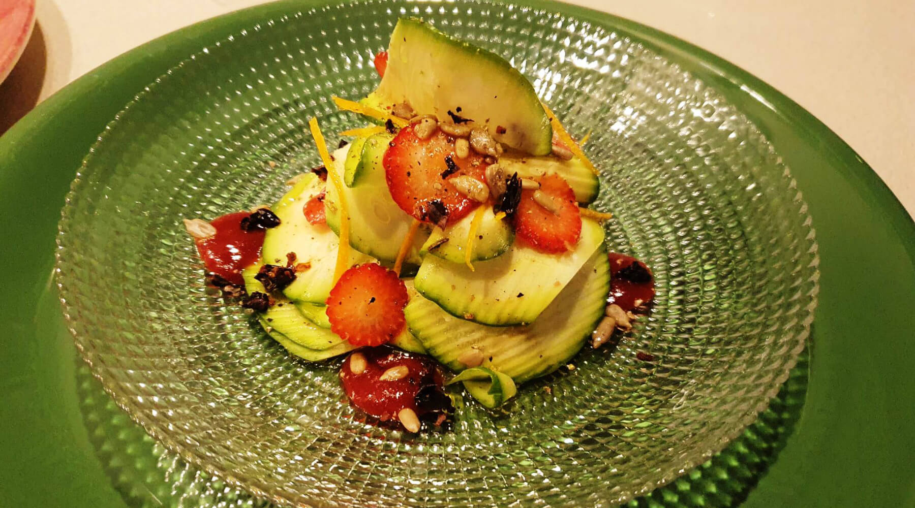Zucchiolo® salad with Berry Vinaigrette