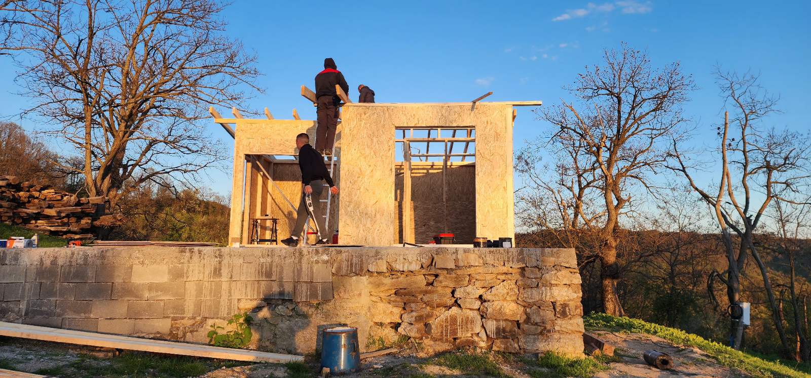 Naša tipska montažna kuća ugao 4