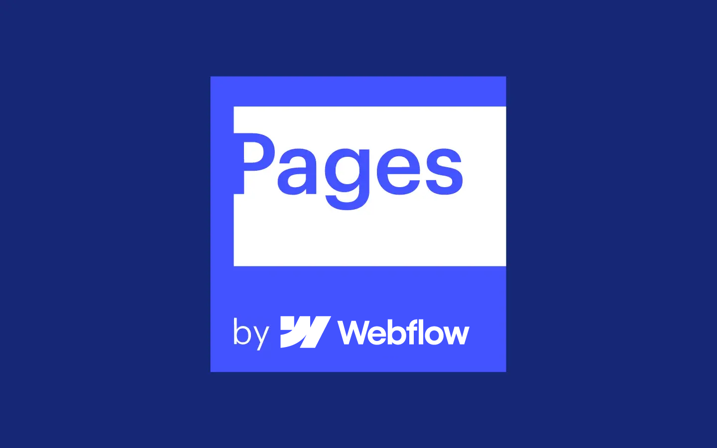 webflow pages