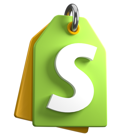 Shopify 3d logo