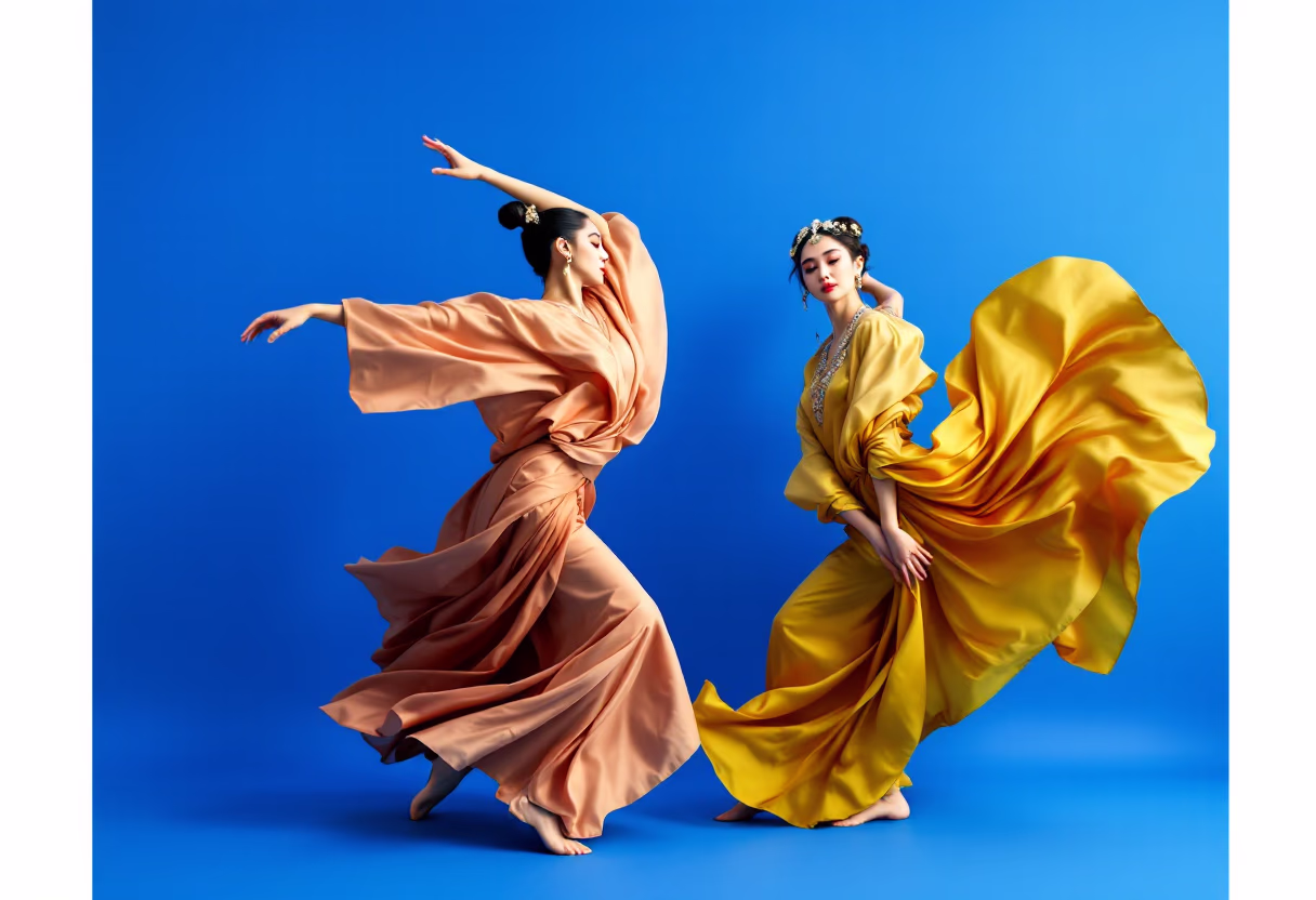 image of a cultural dance performance (for a travel agency)
