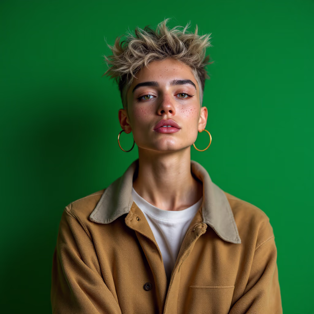 [headshot] image of customer (for a food truck)