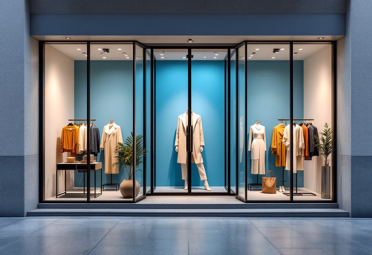 image of storefront (for a clothing boutique)