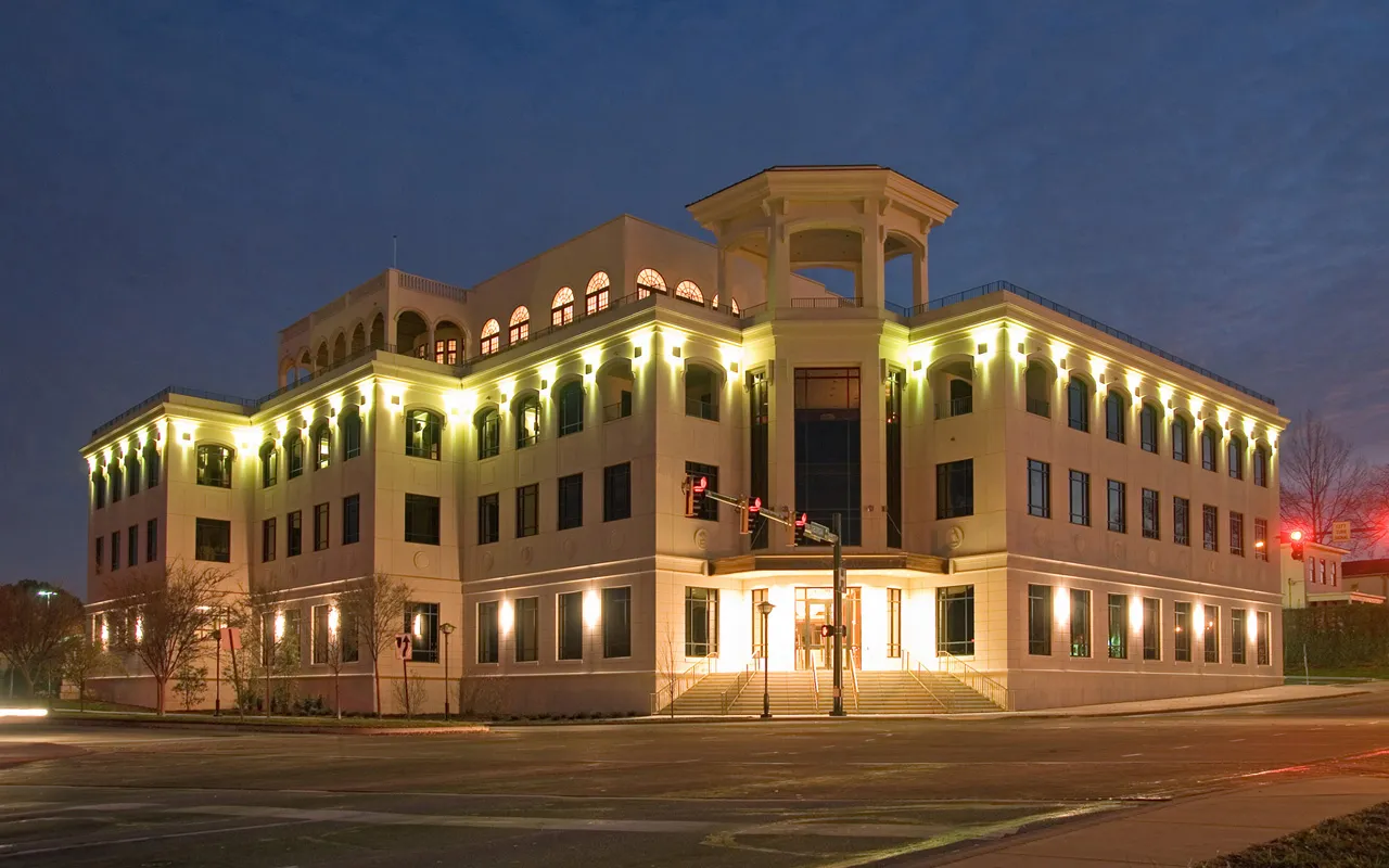 Front view of Brabson Place multifamily development in Chattanooga, TN, built by Bock Construction.