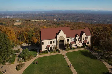Academic building on Covenant College campus atop Lookout Mountain, GA, constructed by Bock Construction.