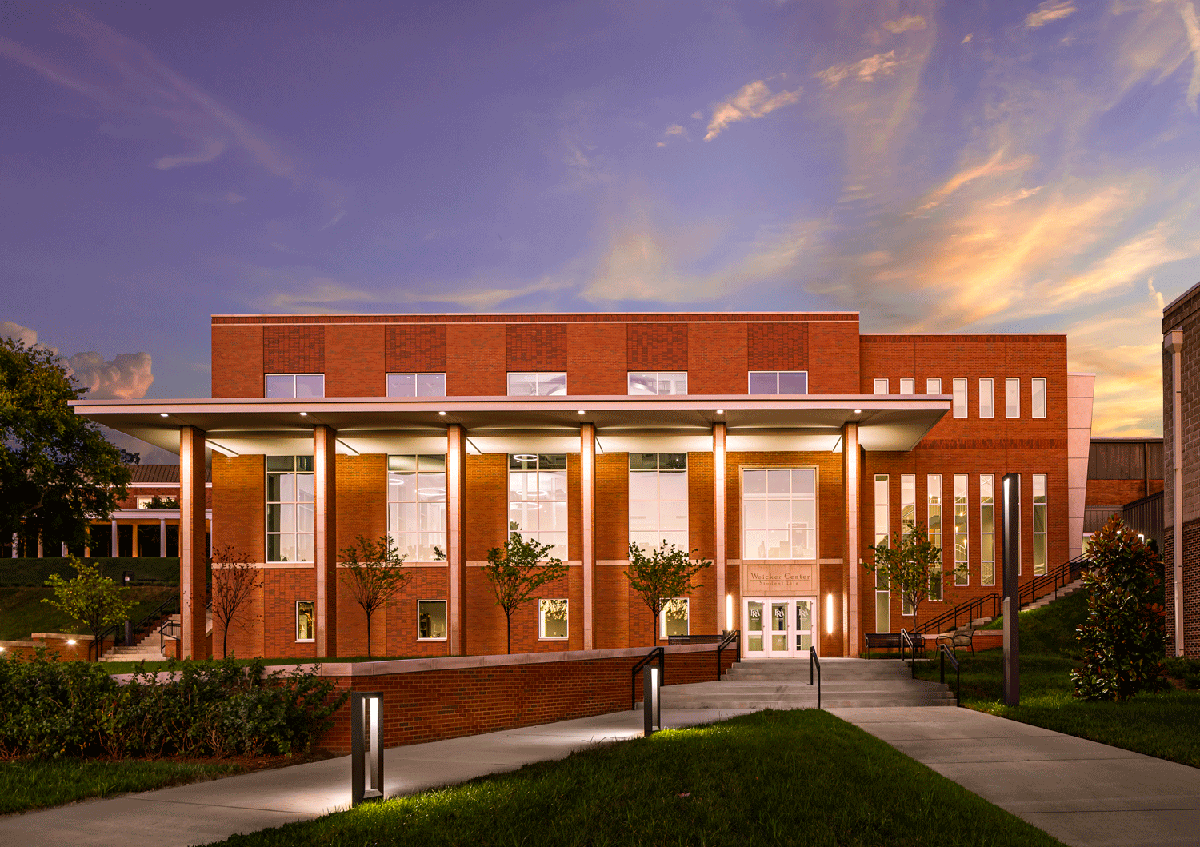 Campus building at Franklin Road Academy in Nashville, TN, built by Bock Construction.