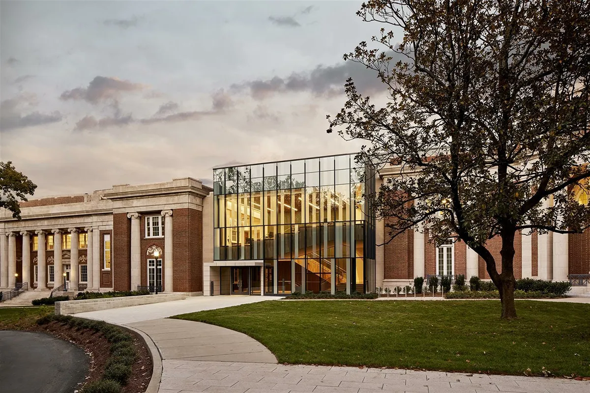 Academic building on the Peabody campus at Vanderbilt University in Nashville, TN, constructed by Bock Construction.