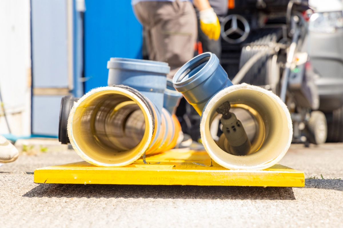 Inlinersanierung Zuläufe fräsen