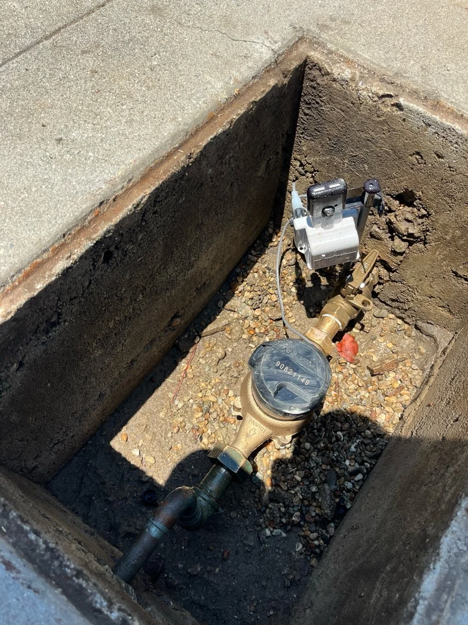 Irrigation leak repair by Plumbing Squad
