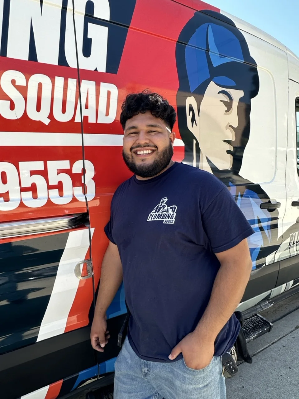 Plumbing Squad technician Alan