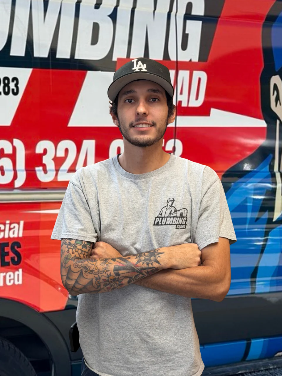 Plumbing Squad customer Xavier Reeves