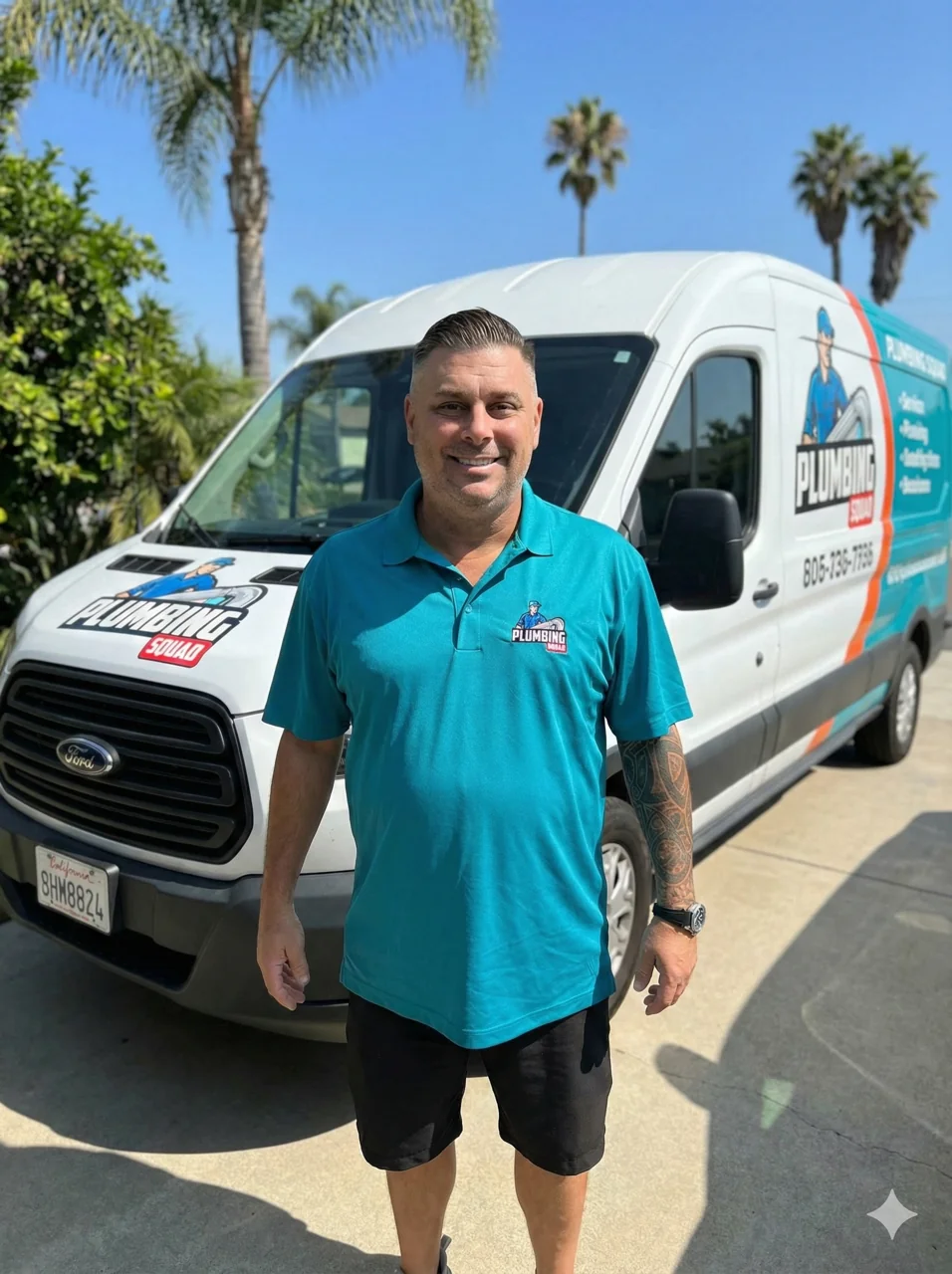 Frank Yanonis, owner of Plumbing Squad