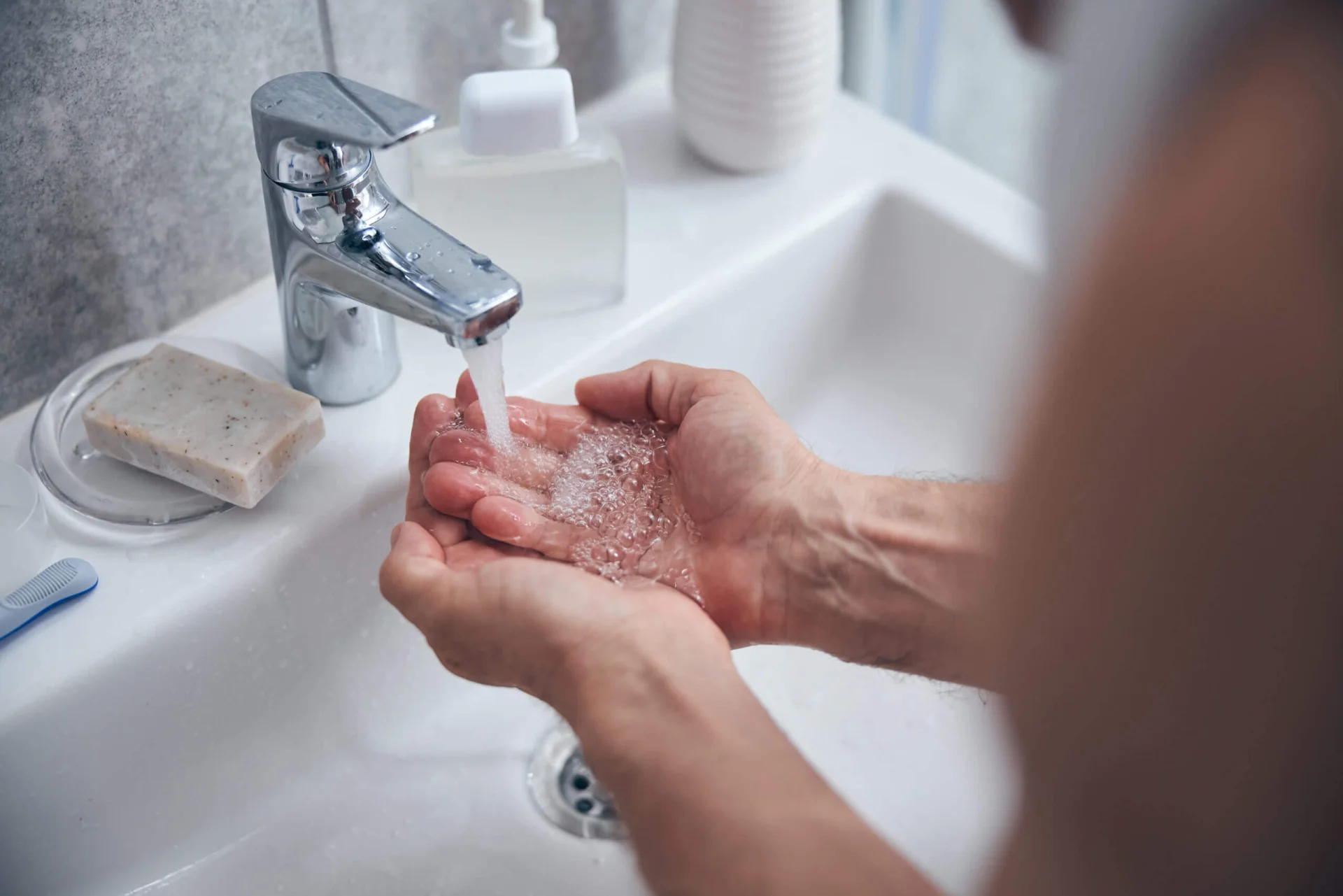 Household water usage