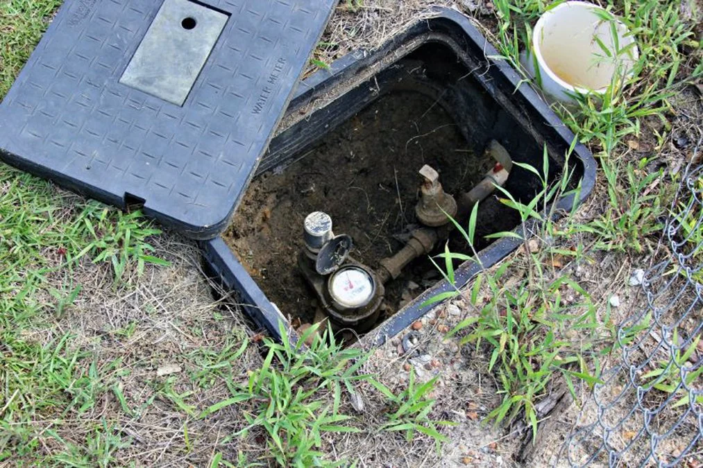Turning off the water main