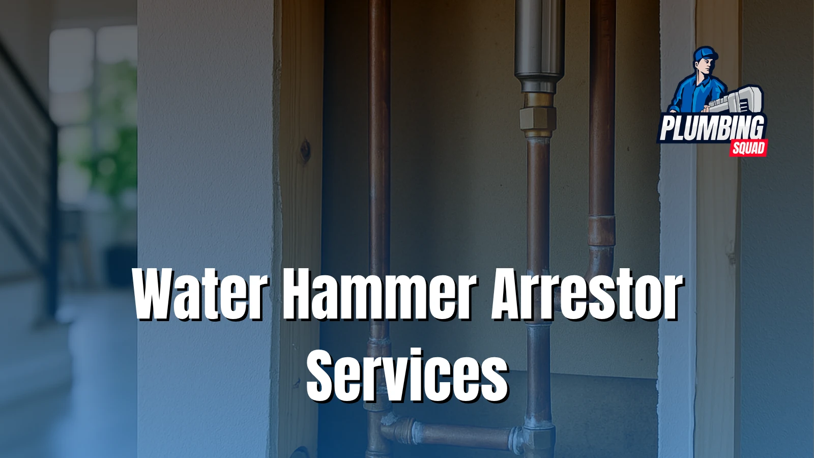 Water hammer arrestor services