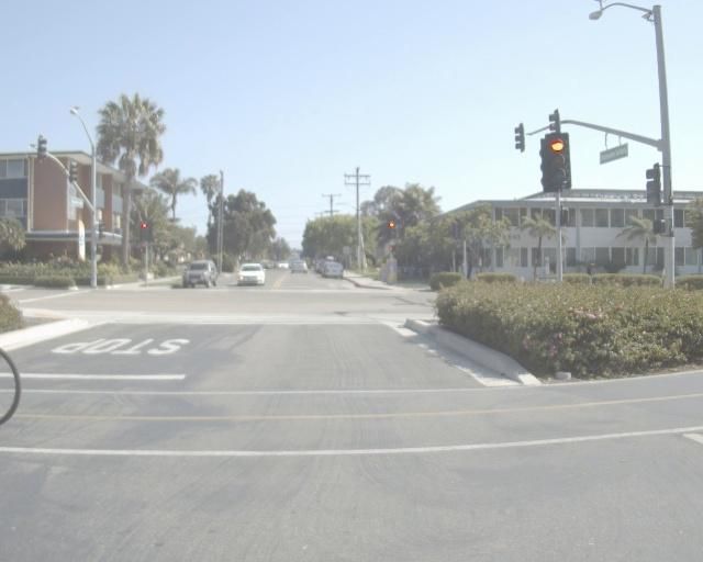 Original RGB street scene used for all three sensor translations.