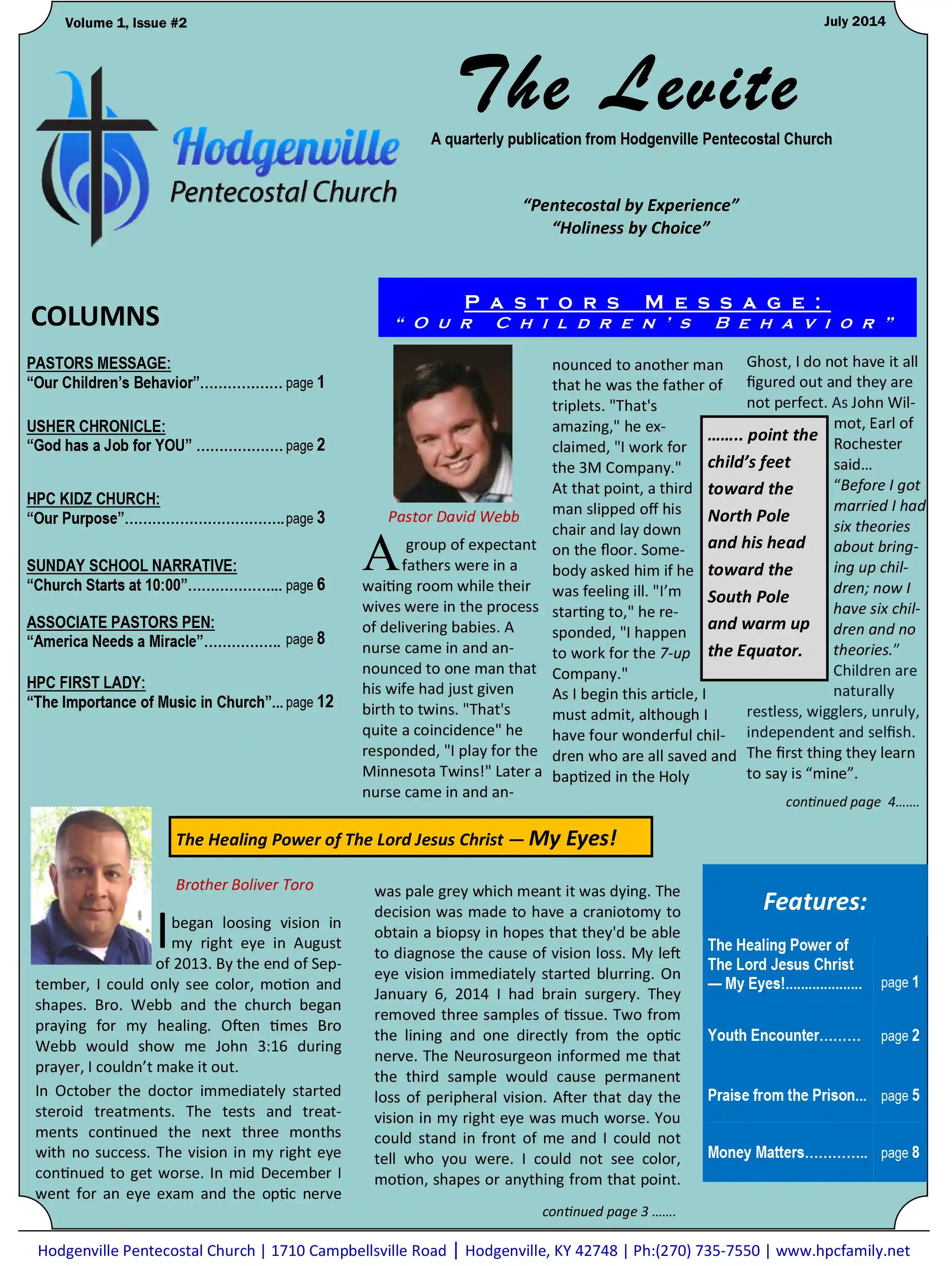 an image of a Levite publication cover page