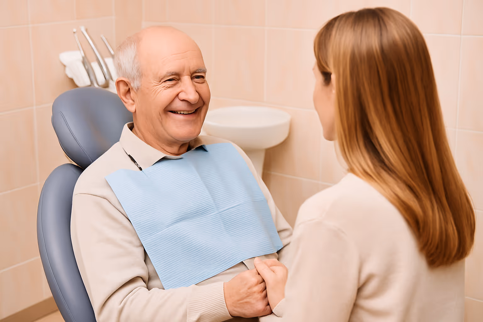 Cognitive Impairment Dental Support procedure performed at Lakeview Dental.