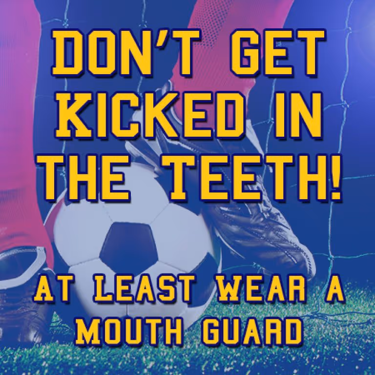 Don’t Get Kicked in the Teeth – At Least Wear a Mouthguard