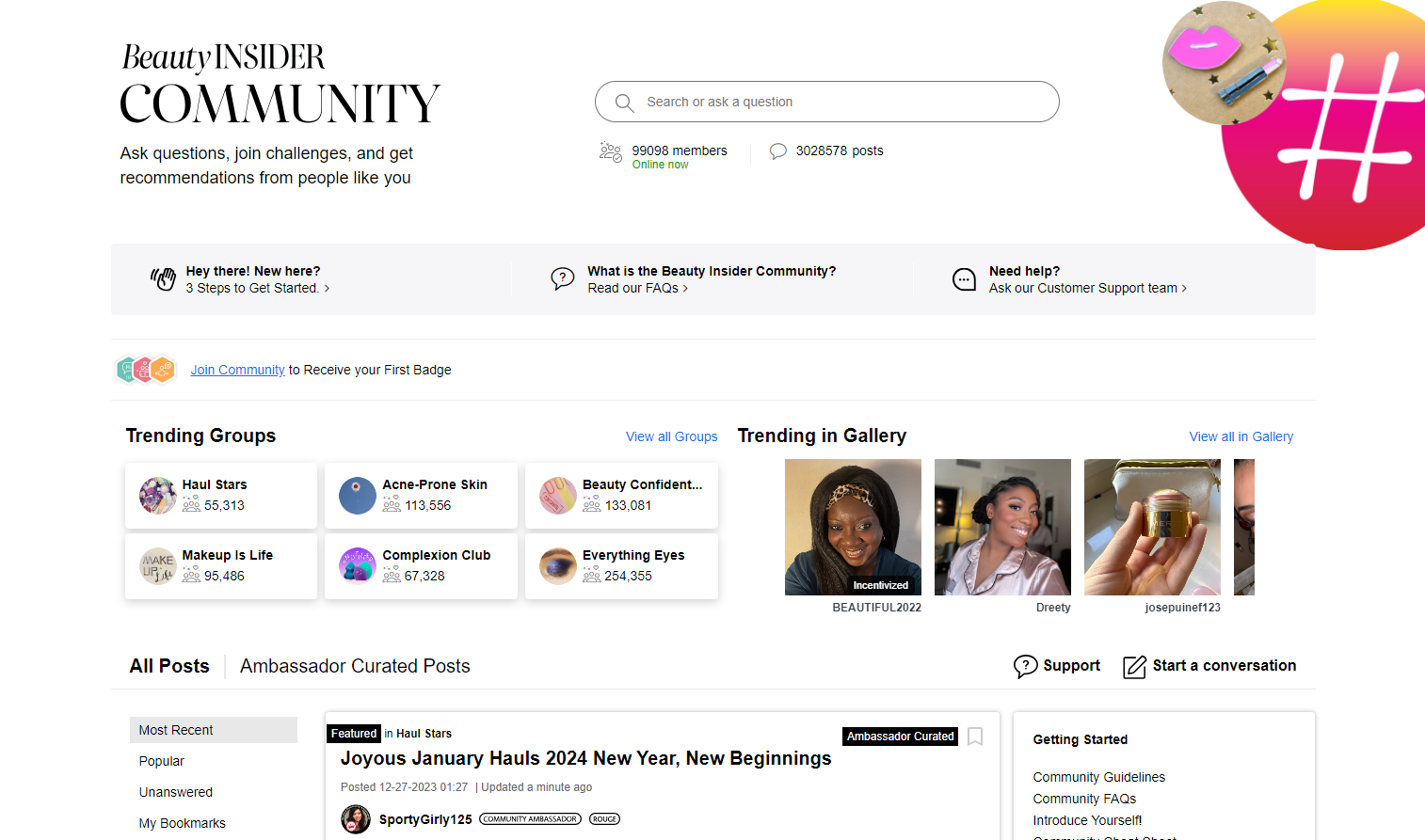 Sephora's brand community