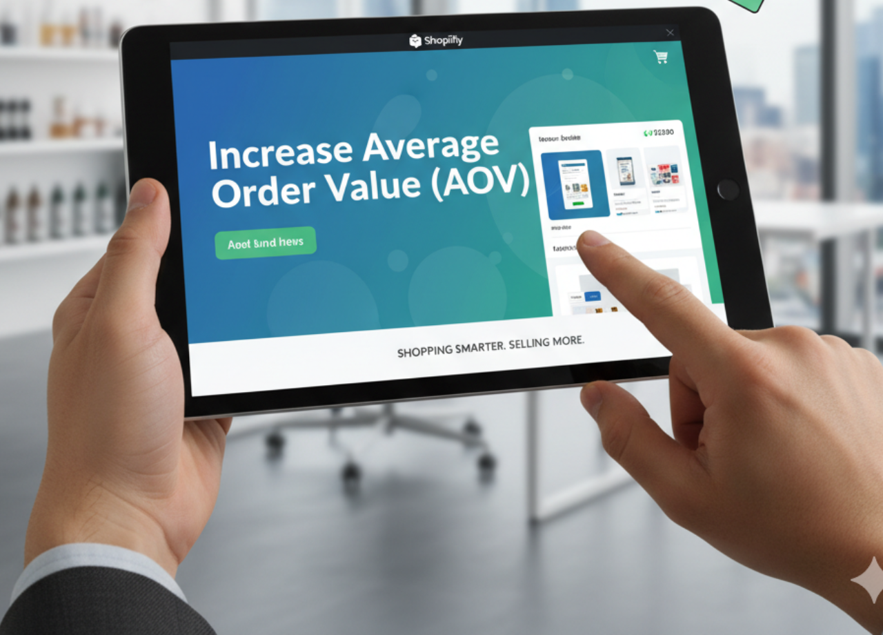 increase aov shopify