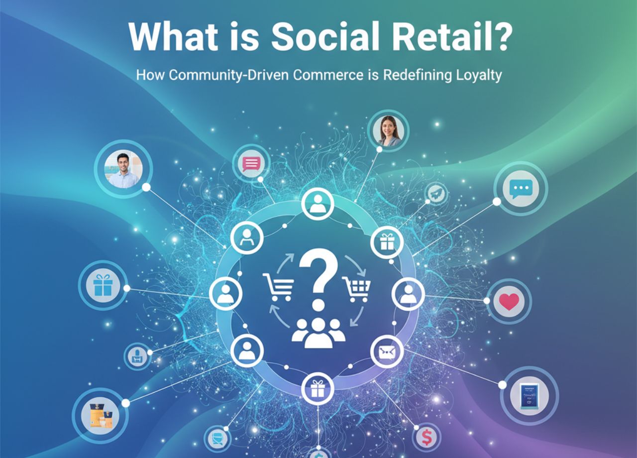 what is social retail