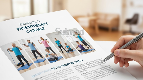 Contrato do plano Sulmed sobre cobertura de fisioterapia.