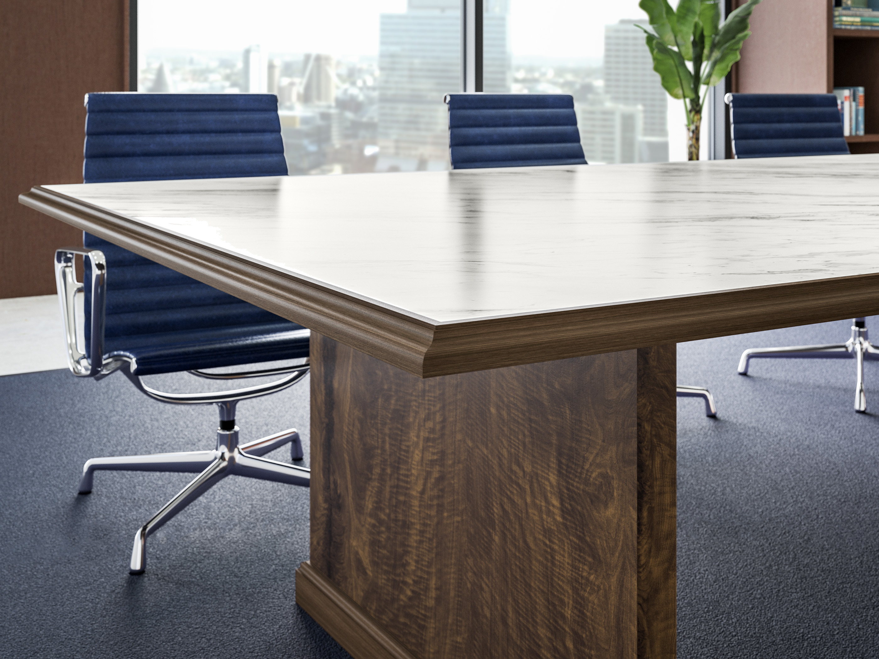 Panel Base Conference Table gallery view 14