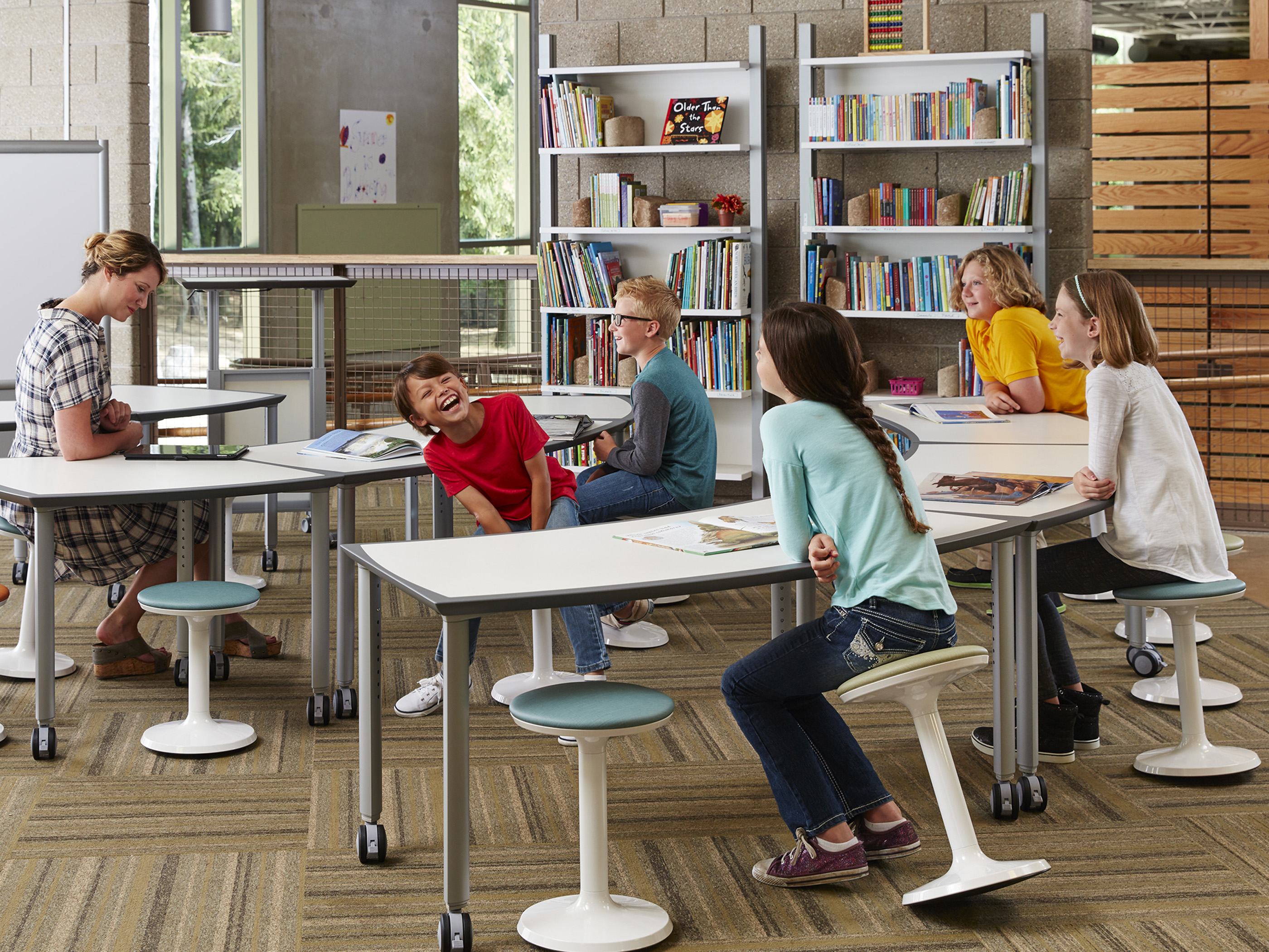 Clara Classroom Table gallery view 9