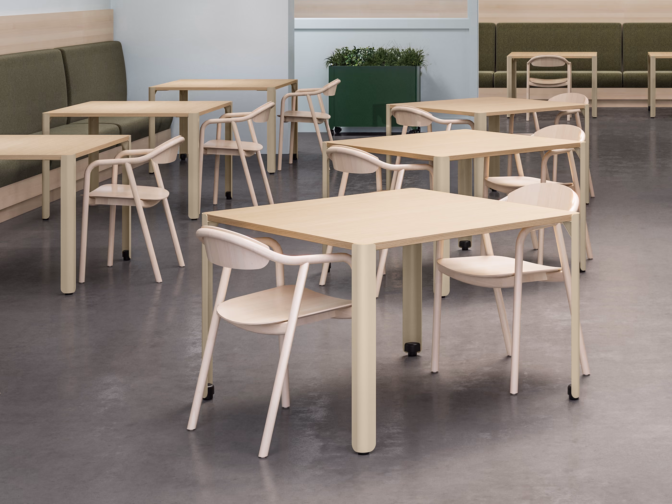 Plantable Square Table gallery view 4