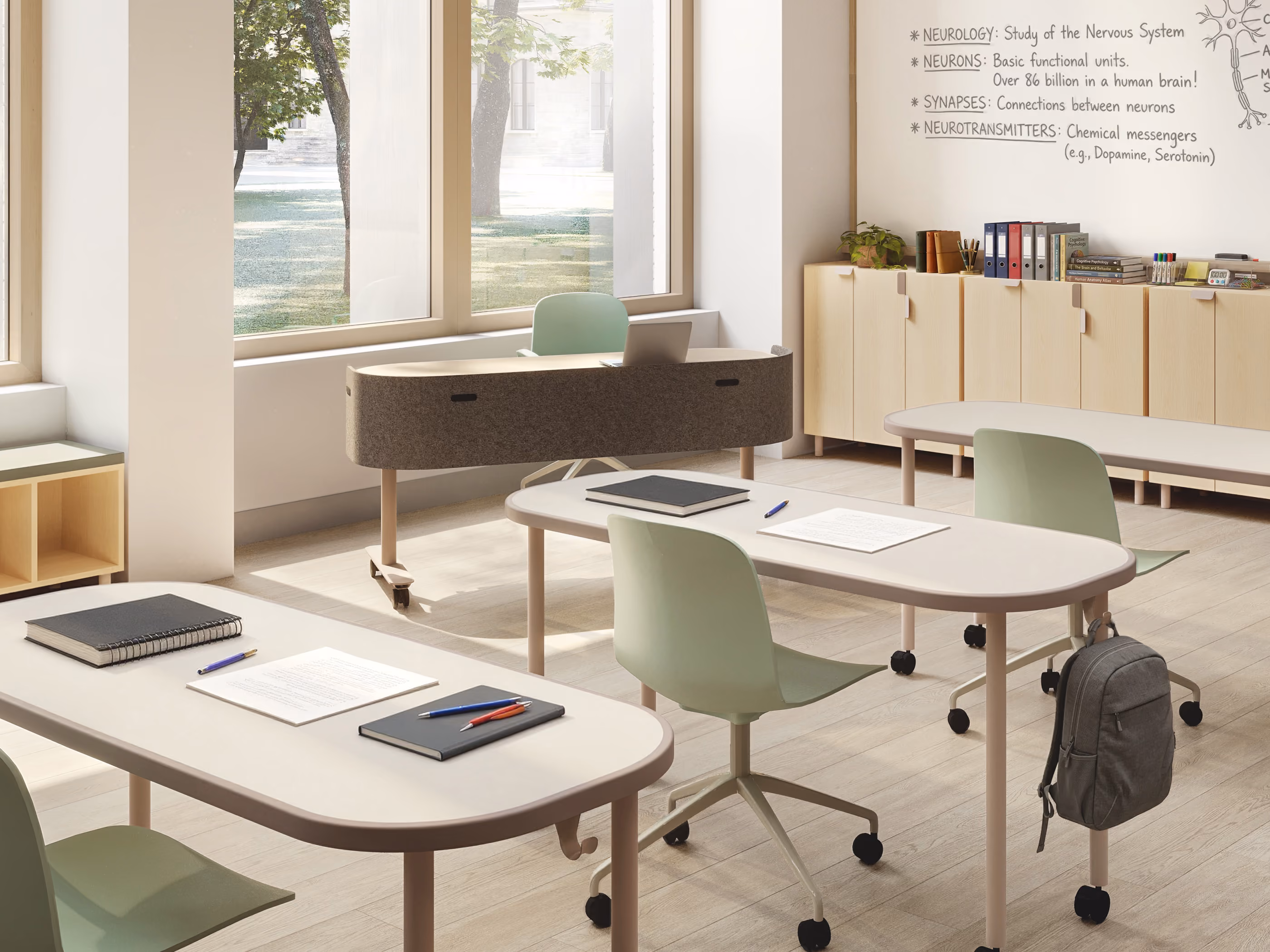 Newton Teacher Table gallery view 1