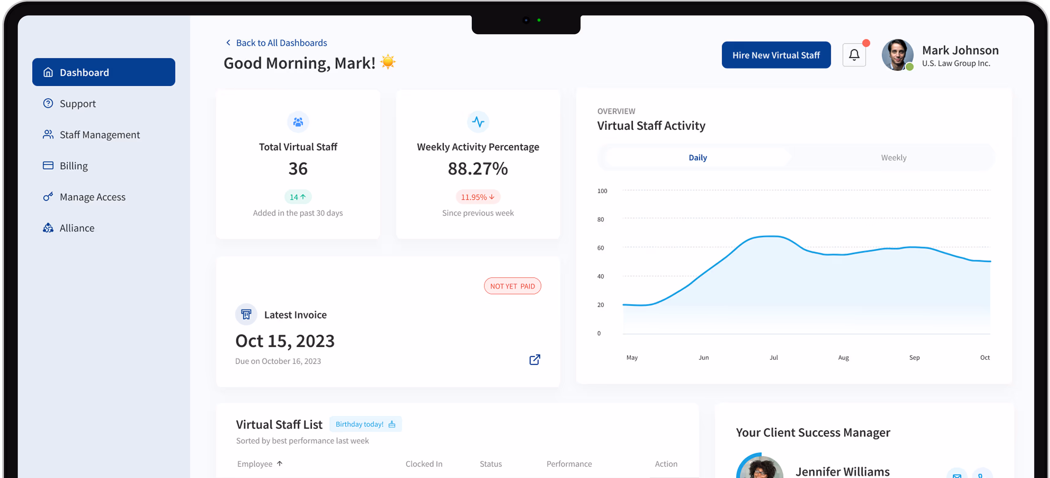 Legal Soft Platform Software Interface