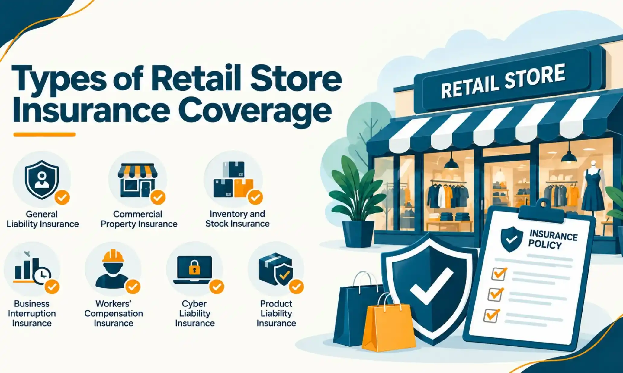 Types of Retail Store Insurance Coverage 