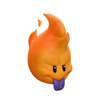 flame mask