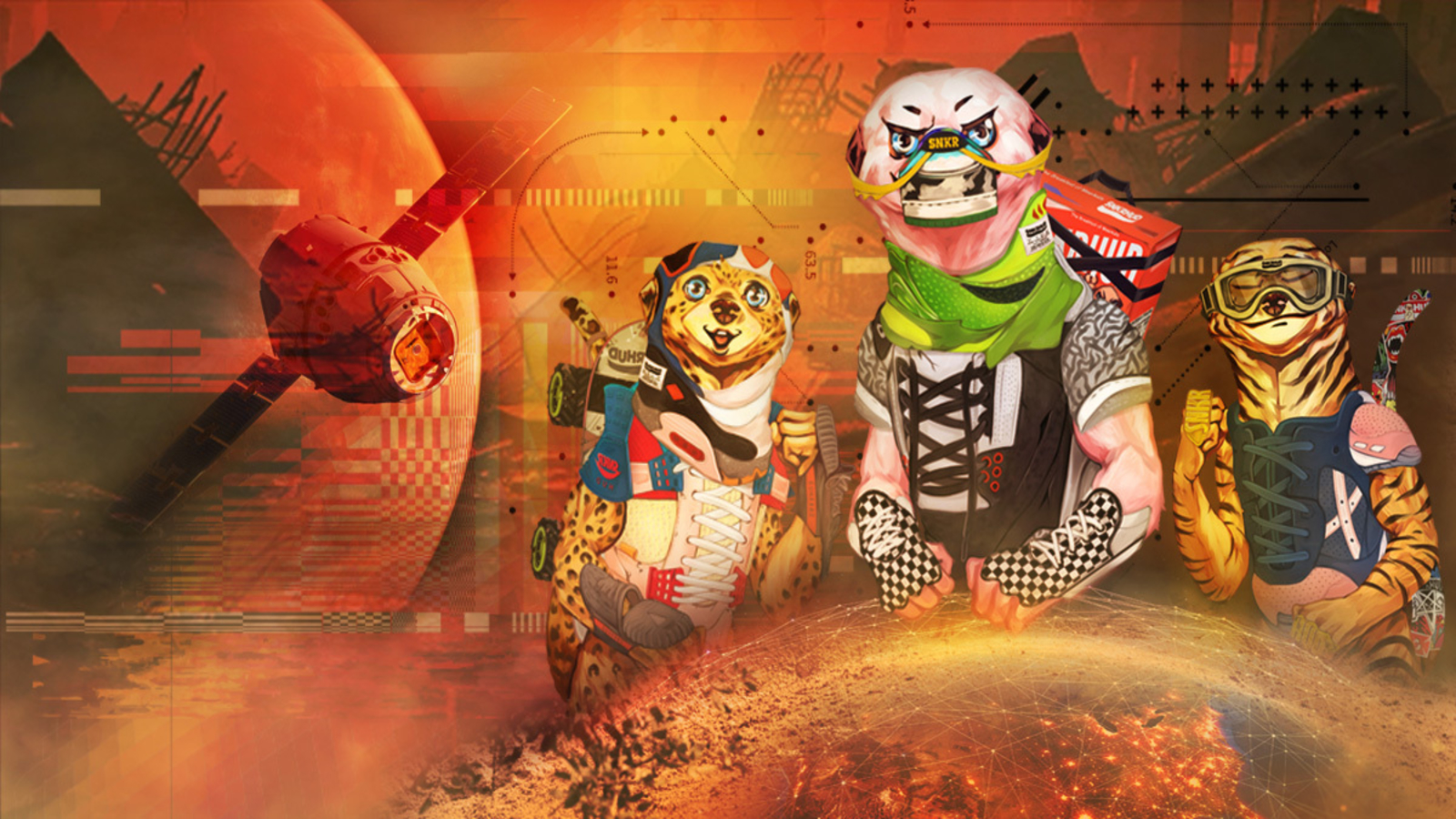 聚焦合作伙伴。SNKRHUD将运动鞋文化引入Web3