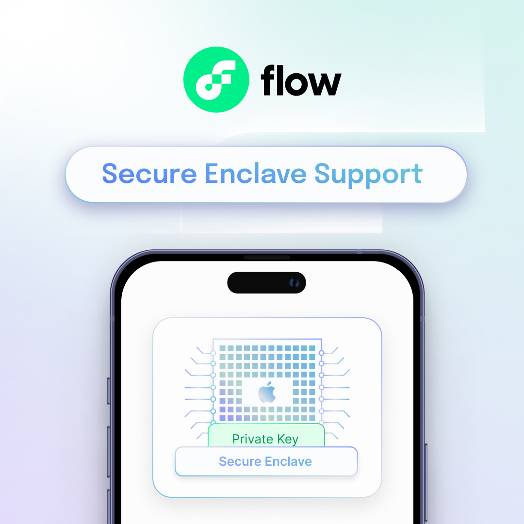 Transforming Smartphones into Hardware Wallets with Secure Enclave on Flow