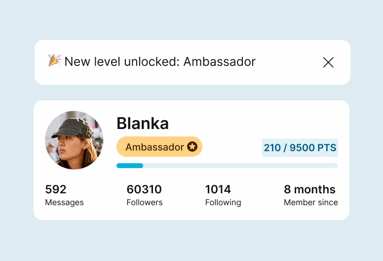 Gamification feature to increase user engagement