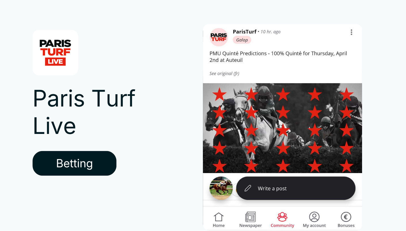 How Paris Turf Live brought 70% of its community users back with Octopus Community