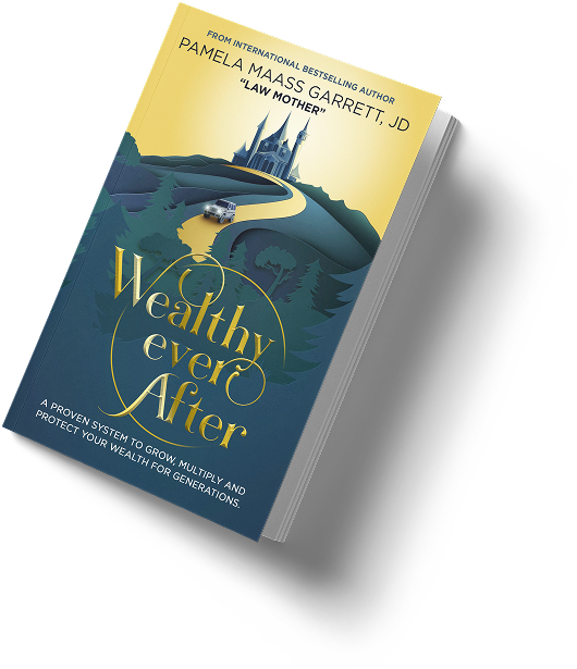 Book titled Wealthy Ever After by Pamela Garrett